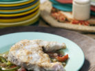 Pan Fried Cod with Picked Veg - Jax Hamilton