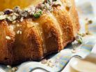 Sticky Lemon & Pistachio Cake - Jax Hamilton Cooks